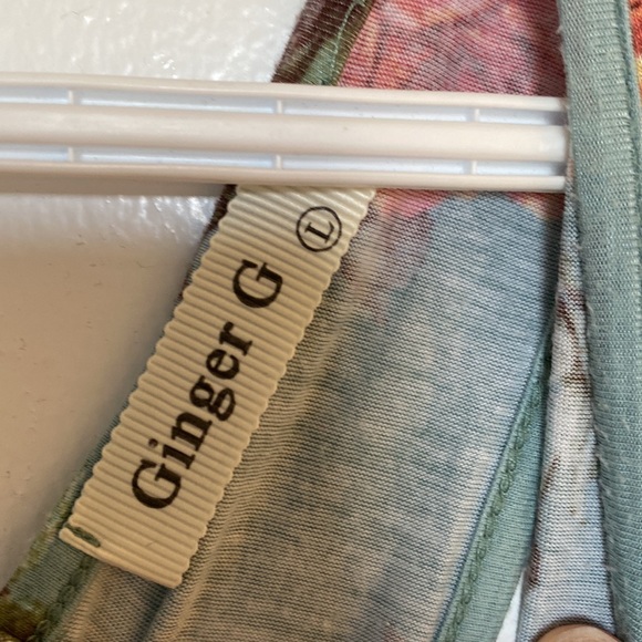 Floral Flowy Bohemian Tank - Picture 3 of 3